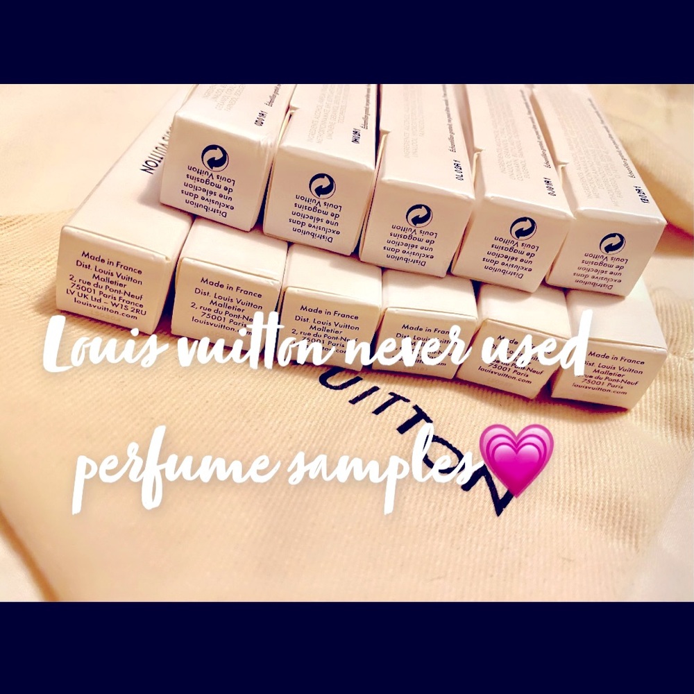 Louis Vuitton Perfume samples